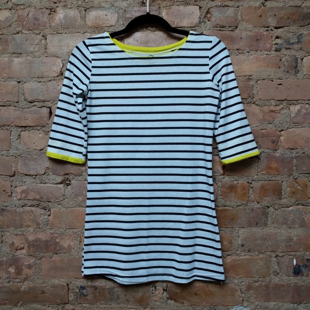 Striped mini dress